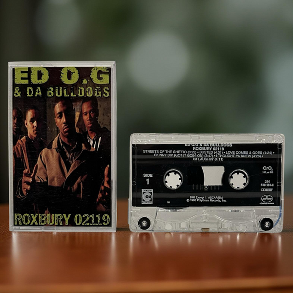 •ED O.G. & DA BULLDOGS - ROXBURY 02119• ~1993 OG PRESSING~ (CASSETTE TAPE)