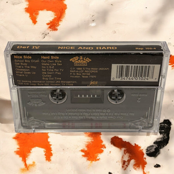 •DEF IV - NICE AND HARD• ~1988 OG PRESSING~ (CASSETTE TAPE)