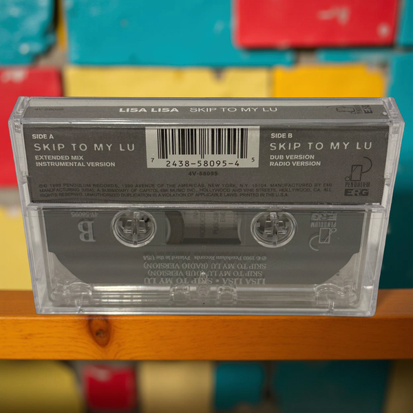 •LISA LISA - SKIP TO MY LU• ~1993 OG PRESSING~ (CASSETTE MAXI-SINGLE)