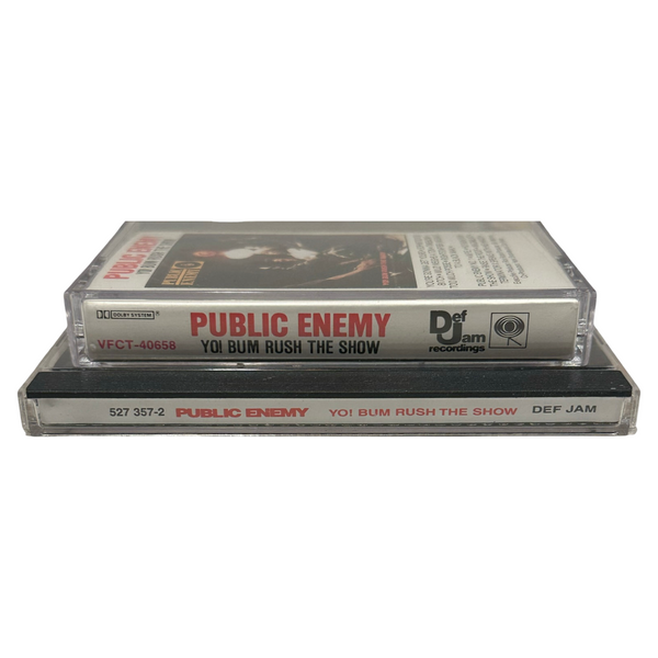 •PUBLIC ENEMY - YO! BUM RUSH THE SHOW• ~1987 OG PRESSINGS~ (CD & CASSETTE TAPE)