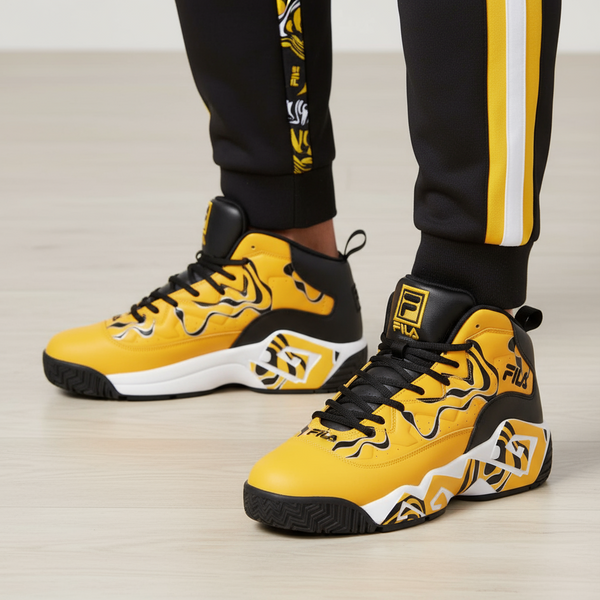 *FILA* ~MB~ (Black/Yellow/White) Basketball sneakers ~Size 15~ (Men’s)