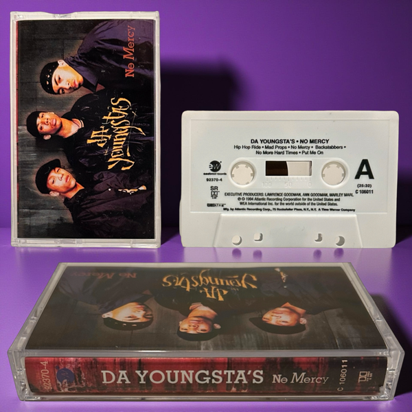•DA YOUNGSTA’S ~ NO MERCY• ~1994 OG PRESSING~ (CASSETTE TAPE)