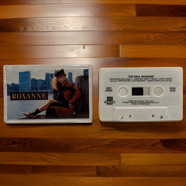 •THE REAL ROXANNE ~ ALBUM• ~1988 OG PRESSING~ (CASSETTE TAPE)