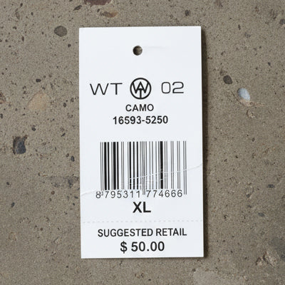 *WT02* Camouflage Joggers Pants (XL-Waist 32”)