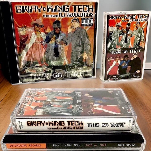 •SWAY & KING TECH FEAT. DJ REVOLUTION - THIS OR THAT• (1999) (CASSETTE & CD AVAILABLE) (ORIGINAL PRESSINGS)