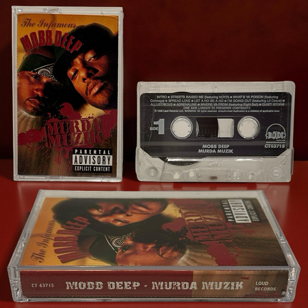 •MOBB DEEP - MURDA MUZIK• ~1999 OG PRESSING~ (CASSETTE TAPE)