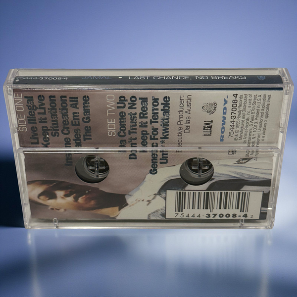 •JAMAL - LAST CHANCE, NO BREAKS• ~1995 OG PRESSING~ (CASSETTE TAPE)