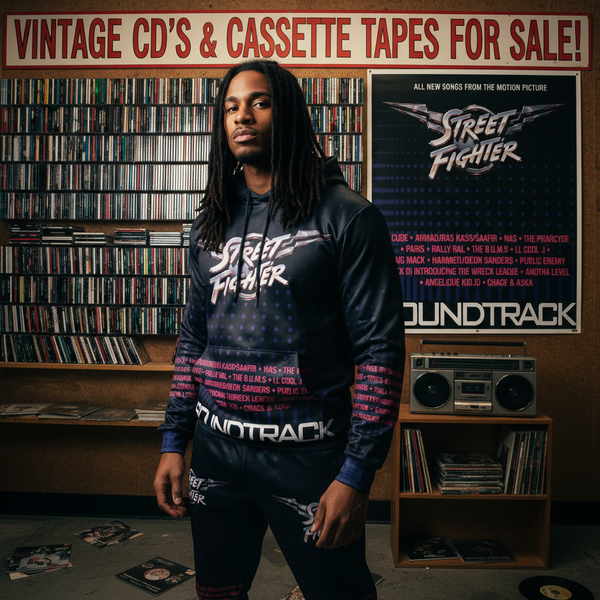 •STREET FIGHTER - SOUNDTRACK• ~1994 OG PRESSINGS~ (CD & CASSETTE TAPE)