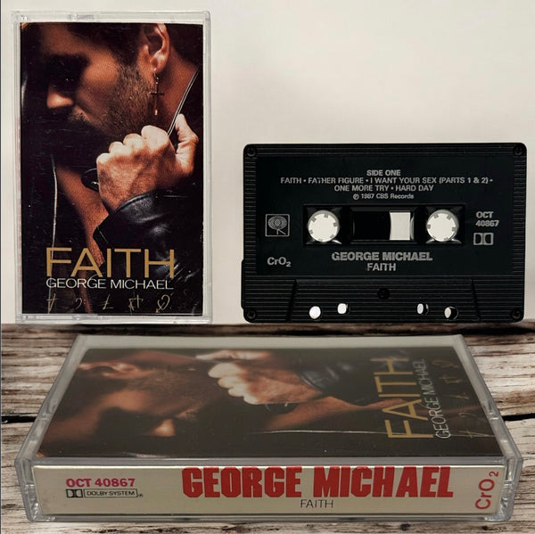 •GEORGE MICHAEL - FAITH• ~1987 OG CANADIAN PRESSING~ (CASSETTE TAPE)