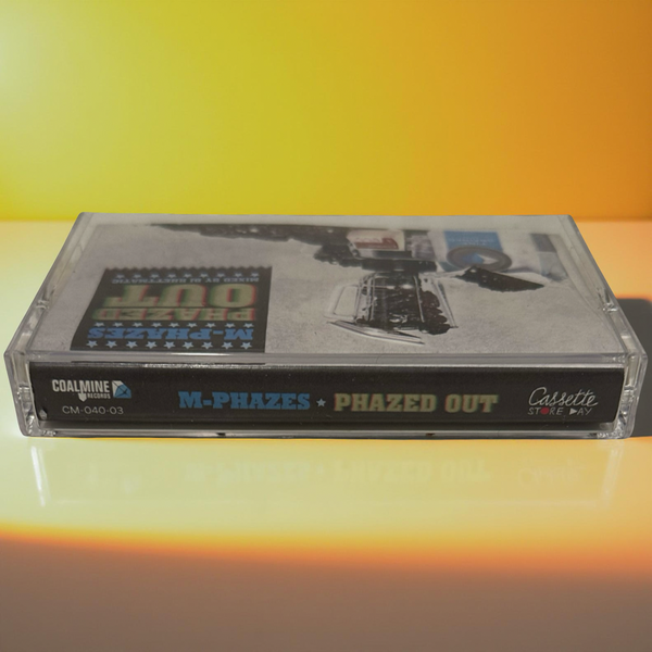 •M-PHAZES - PHAZED OUT• ~2015 LIMITED EDITION OG PRESSING~ (YELLOW SHELL) (CASSETTE TAPE)