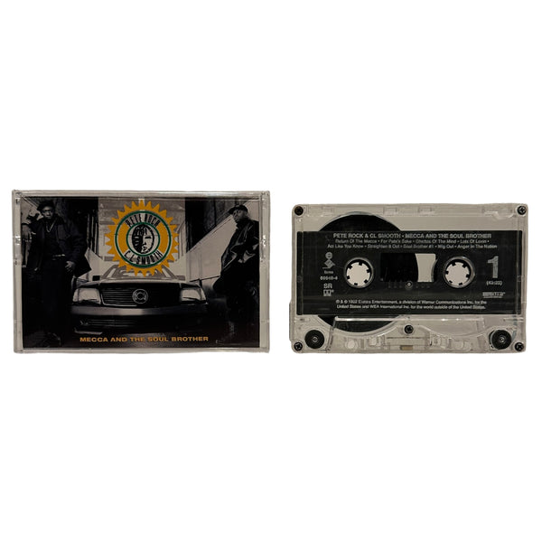 •PETE ROCK & C.L. SMOOTH - MECCA AND THE SOUL BROTHER• ~1992 OG PRESSINGS~ (CD & CASSETTE TAPE)