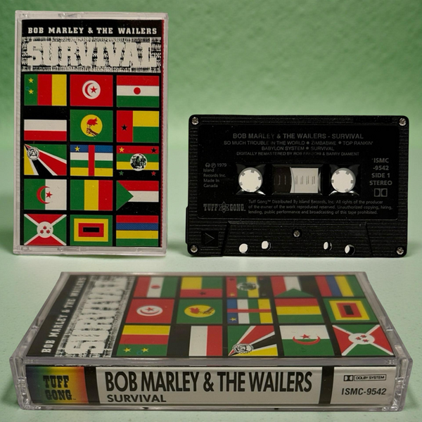 •BOB MARLEY - SURVIVAL• ~1979 OG PRESSING~ (CASSETTE TAPE)