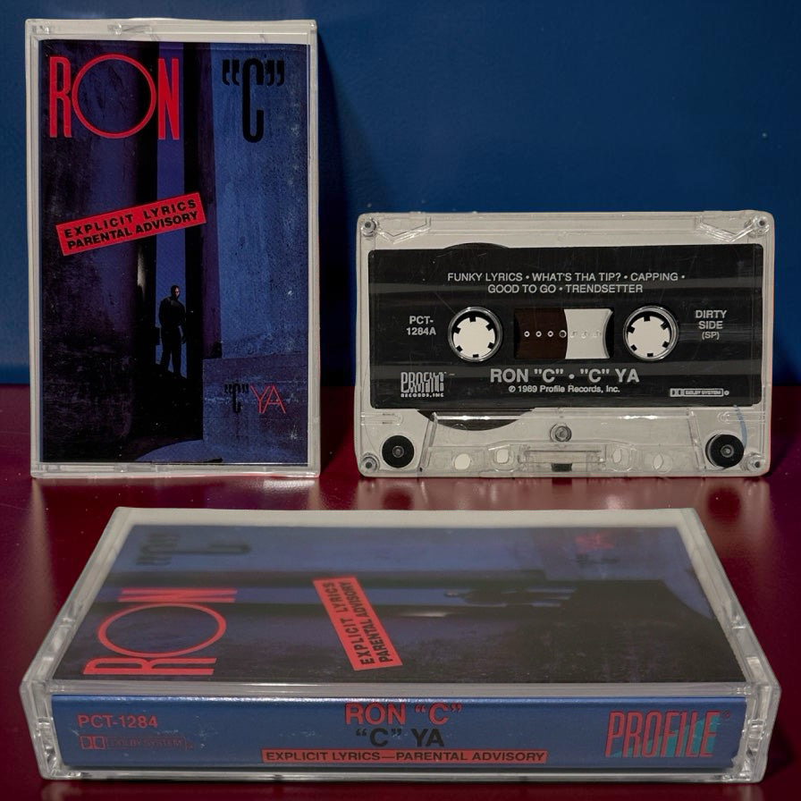 •RON “C” ~ “C” YA• ~1989 OG PRESSING~ (CASSETTE TAPE)