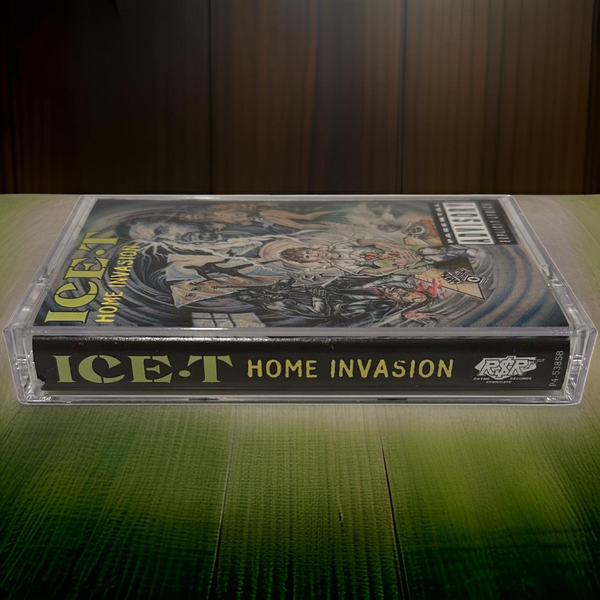 •ICE-T ~ HOME INVASION• ~1993 OG PRESSING~ (CASSETTE TAPE)