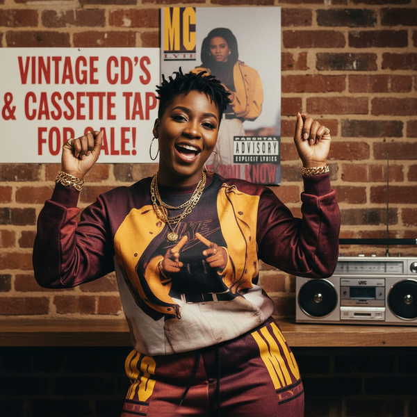 •MC LYTE - ACT LIKE YOU KNOW• ~1991 OG PRESSING~ (CASSETTE TAPE) (2)