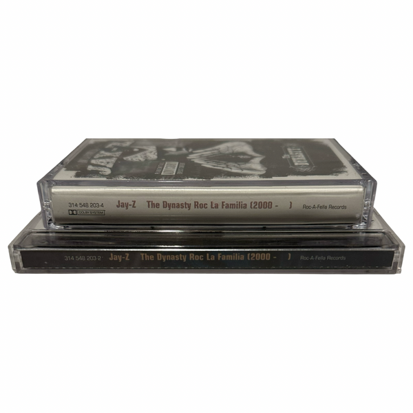 •JAY-Z - THE DYNASTY ROC LA FAMILIA• ~2000 OG PRESSINGS~ (CD & CASSETTE TAPE)