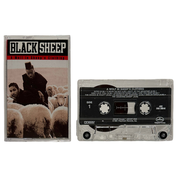 •BLACK SHEEP - A WOLF IN SHEEP’S CLOTHING• ~1991 OG PRESSINGS~ (CD & CASSETTE TAPE)