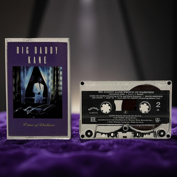 •BIG DADDY KANE - PRINCE OF DARKNESS• ~1991 OG PRESSING~ (CASSETTE TAPE)