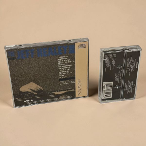 •THE JEFF HEALEY BAND ~ SEE THE LIGHT• ~1988 OG CANADIAN PRESSINGS~ (CD & CASSETTE TAPE)