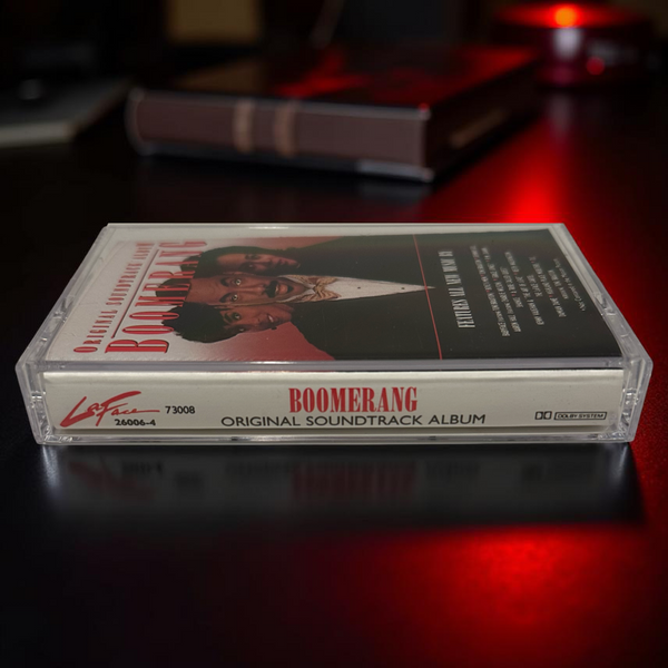 •BOOMERANG ~ ORIGINAL SOUNDTRACK ALBUM• ~1992 OG PRESSING~ (CASSETTE TAPE)