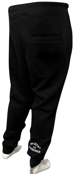 ^CROOKS & CASTLES^ (BLACK) ~CHAMPAGNE VANDA~ JOGGER SWEATPANTS