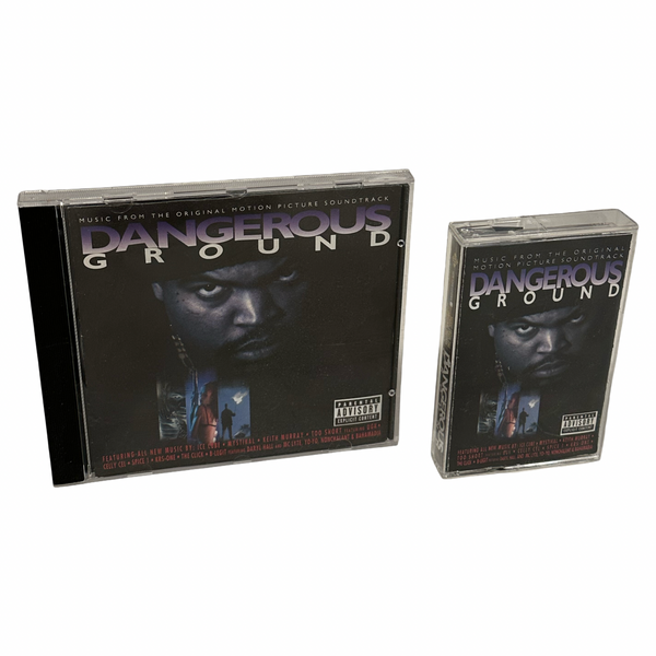 •DANGEROUS GROUND - MUSIC FROM THE ORIGINAL MOTION PICTURE SOUNDTRACK• ~1997 ORIGINAL PRESSINGS~ (CD & CASSETTE TAPE)