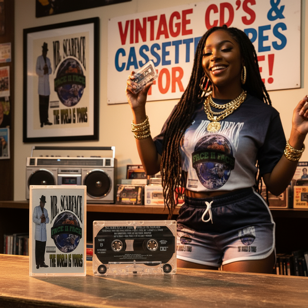 •SCARFACE - THE WORLD IS YOURS• ~1993 OG PRESSING~ (CASSETTE TAPE)