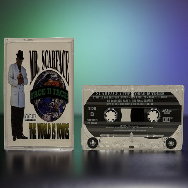 •SCARFACE - THE WORLD IS YOURS• ~1993 OG PRESSING~ (CASSETTE TAPE)