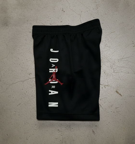 *AIR JORDAN* (BLACK) ACTIVEWEAR SHORTS FOR BOYS (5-6Y)