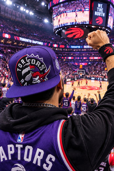*Toronto Raptors* Snapback hat by Mitchell & Ness (Sun faded on back panel sections)