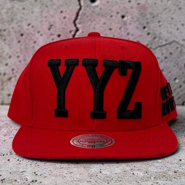 *TORONTO RAPTORS* Snapback Hat by Mitchell & Ness (Rare Dealer Sample)