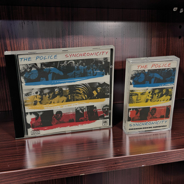 •THE POLICE ~ SYNCHRONICITY• ~1983 OG CANADIAN REPRESSINGS~ (CD & CASSETTE TAPE)