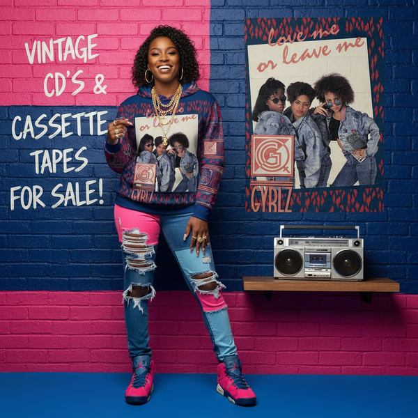 •THE GYRLZ - LOVE ME OR LEAVE ME• ~1988 OG PRESSING~ (CASSETTE TAPE)