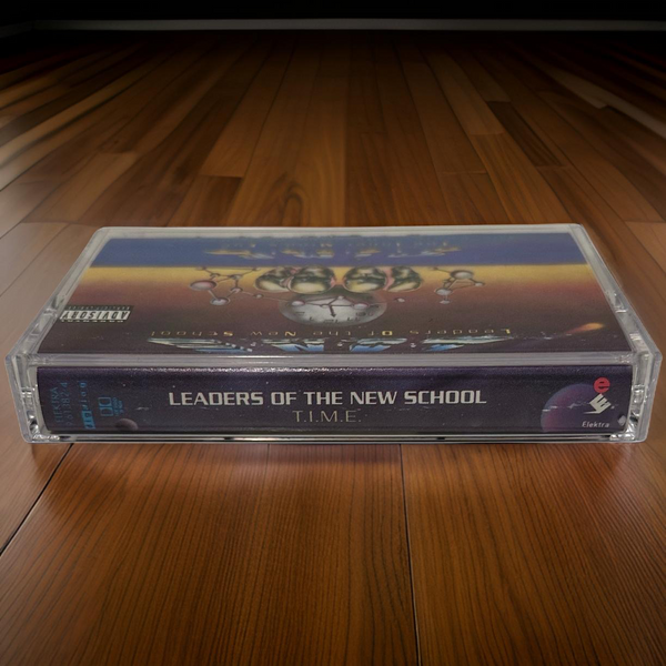 •LEADERS OF THE NEW SCHOOL ~ T.I.M.E.• ~1993 OG PRESSING~ (CASSETTE TAPE)