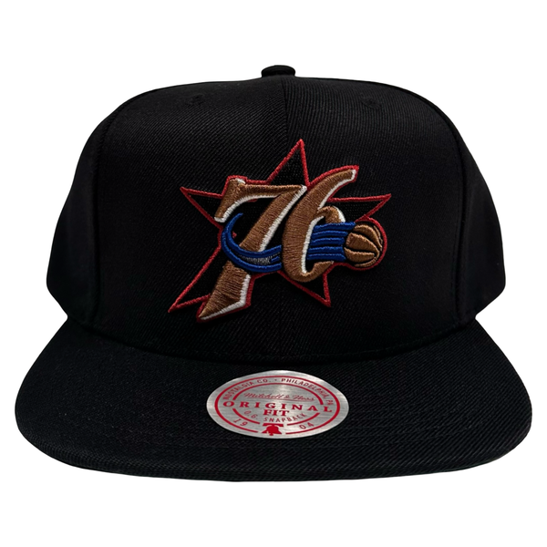 *Philadelphia 76ers* snapback hats by Mitchell & Ness