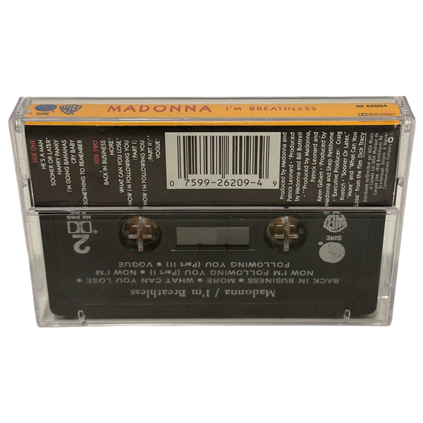 •MADONNA - I’M BREATHLESS• ~1990 OG CANADIAN PRESSING~ (CASSETTE TAPE)
