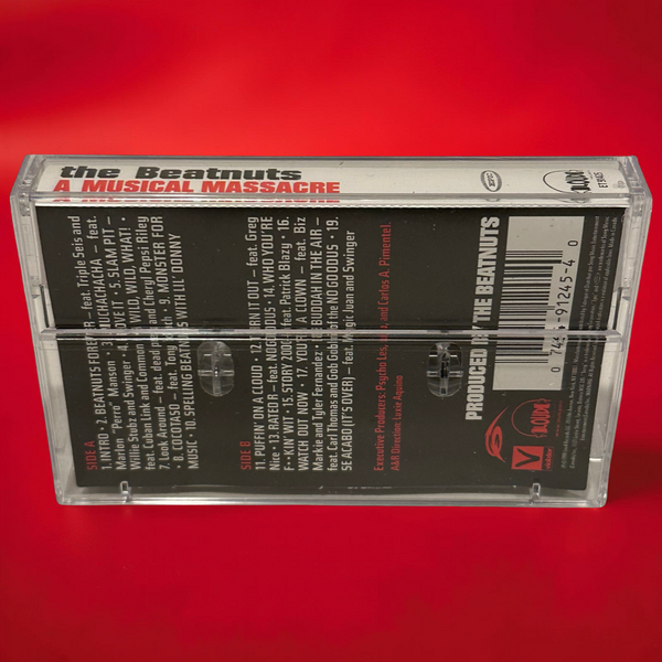 •THE BEATNUTS - A MUSICAL MASSACRE• ~1999 OG CANADIAN PRESSING~ (CASSETTE TAPE)