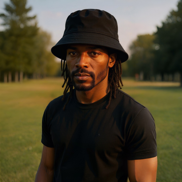 *Bucket Hat* ~Unisex Reversible~ •Med/Large Fit• (Yellow Bandana)