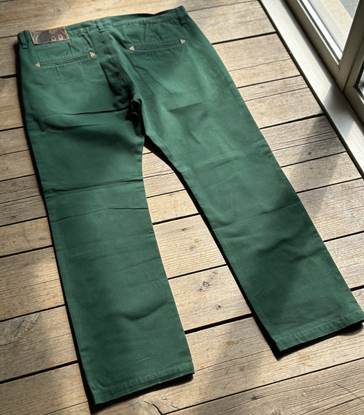 *THE HUNDREDS* •Green Pants• (36” x 30”)