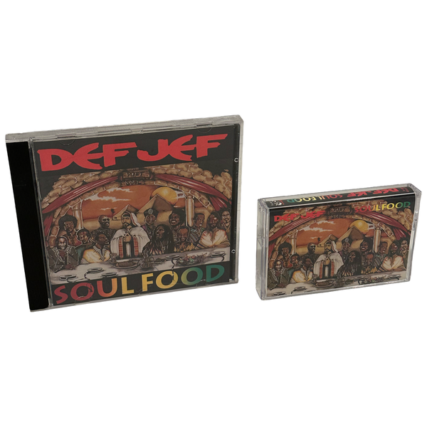 •DEF JEF - SOUL FOOD• ~1991 OG PRESSINGS~ (CD & CASSETTE TAPE)