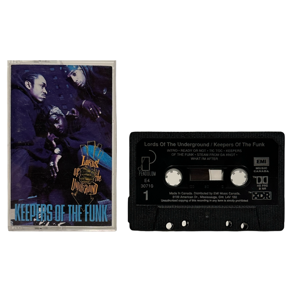 •LORDS OF THE UNDERGROUND - KEEPERS OF THE FUNK• ~1994 OG PRESSINGS~ (CASSETTE TAPE)