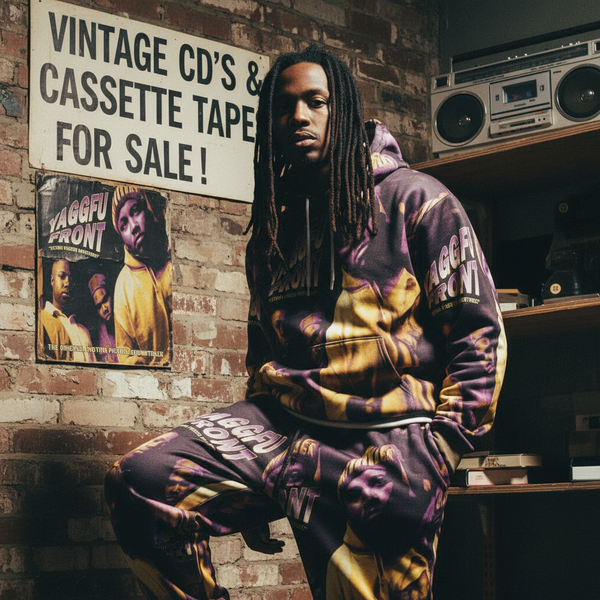 •YAGGFU FRONT - “ACTION PACKED ADVENTURE”!• ~1994 OG PRESSING~ (CASSETTE TAPE)