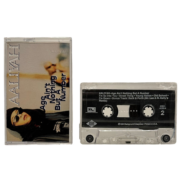 •AALIYAH - AGE AIN’T NOTHING BUT A NUMBER• ~1994 OG PRESSING~ (CASSETTE TAPE)