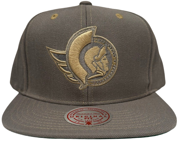 *Ottawa Senators* (Grey) ~Original Fit~ snapback hats by Mitchell & Ness