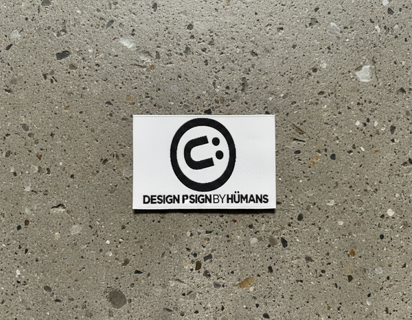 *DESIGN BY HUMANS* (DARK NAVY) ZIP UP HOODIE (DISTRESSED LOGO STYLE)