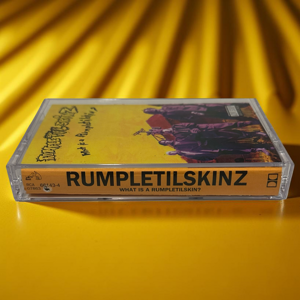 •RUMPLETILSKINZ ~ WHAT IS A RUMPLETILSKINZ?• ~1993 OG PRESSING~ (CASSETTE TAPE)