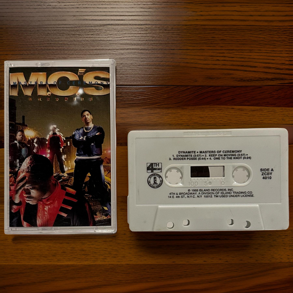 •MASTERS OF CEREMONY ~ DYNAMITE• ~1988 OG PRESSING~ (CASSETTE TAPE)