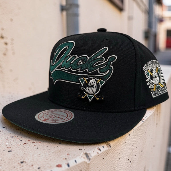 *ANAHEIM MIGHTY DUCKS* 
Snapback Hats by Mitchell & Ness