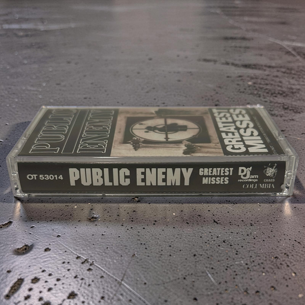 •PUBLIC ENEMY ~ GREATEST MISSES• ~1992 OG PRESSING~ (CASSETTE TAPE)