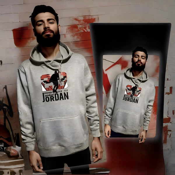 ^23^ (GREY) PULLOVER HOODY